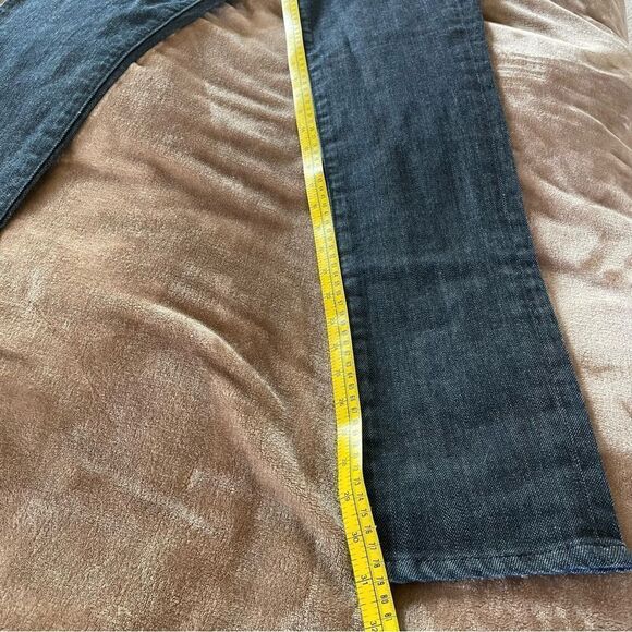 7 for all mankind Women’s Roxanne Jeans Low Rise Dark Wash Soft Size 29 - Picture 9 of 13